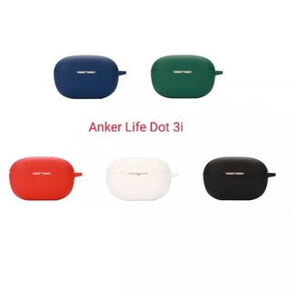 เคสซิลิโคน ลายจุด สําหรับ Anker Soundcore Life Dot 3i ANC A3982+Carabiner