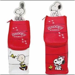 Super Cute กระเป๋าใส่เครื่องเขียน กระเป๋าดินสอ Snoopy Peanuts รูปบ้าน