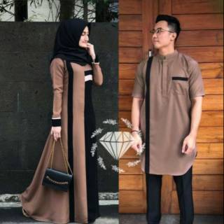 Gamis เสื้อคู่ Cp Arielluna สําหรับคู่รัก