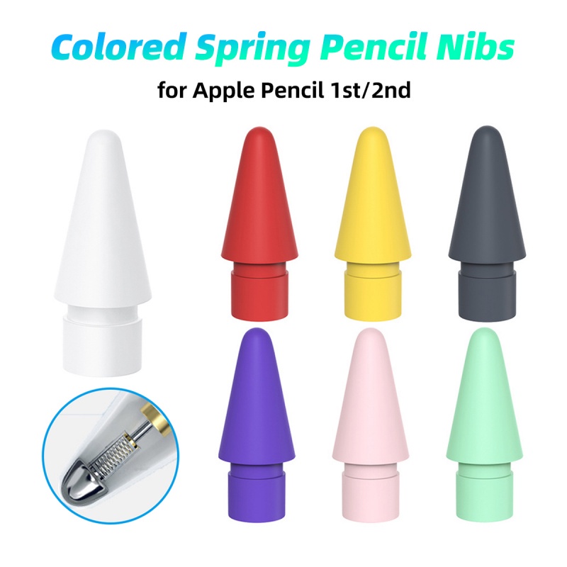 Ankndo ปลายดินสอ แบบเปลี่ยน สําหรับ Apple Pencil 1st 2nd Generation 12th Gen