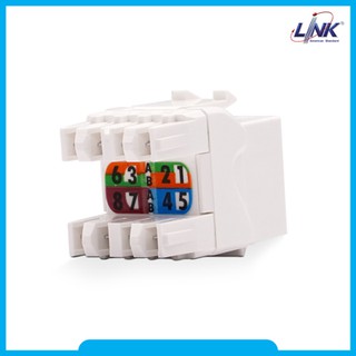 หัวเต้ารับตัวเมีย CAT6 (Female) Jack RJ45 CAT6 LINK (US-1006SL)