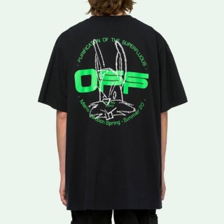 เสื้อยืดOff white happy the bunny T-shirt