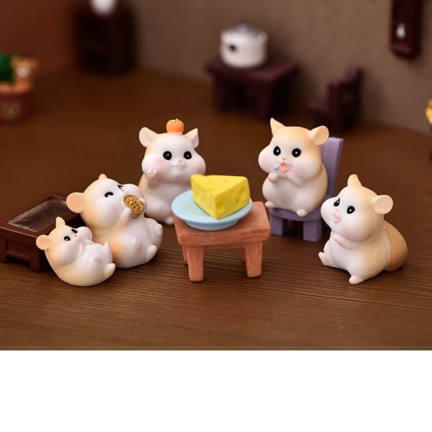 แฮมเตอร์จอมแทะ หนูมุสกะถวายพระพิฆเนศ (ราคา/1ชิ้น) ตุ๊กตาแต่งสวน จัดสวนถาด ไม้ดัด ไม้โขด ตกแต่งบ้าน ของสะสม พร็อพถ่ายรูป