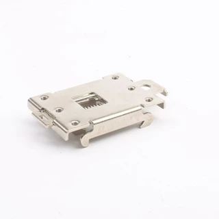 คลิปยึดโซลิดสเตทรีเลย์ DIN Rail SSR Clamp 35mm แคลมป์ติดตั้ง Single Phase SSR