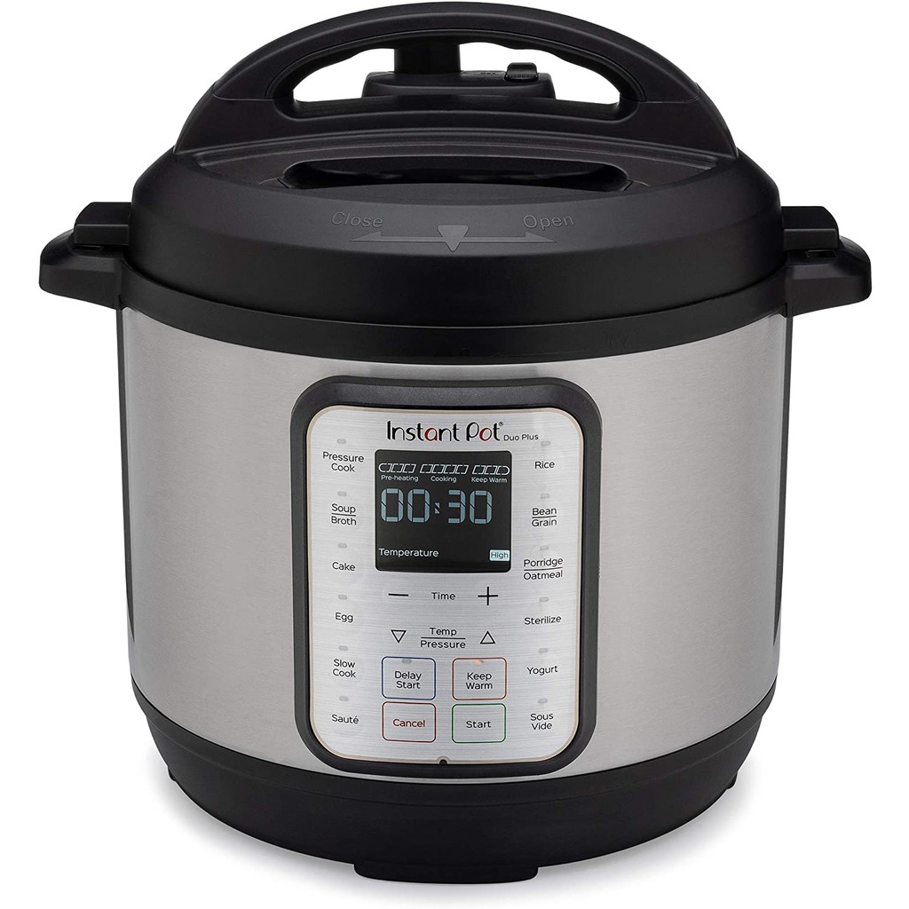 หม้อแรงดันอเนกประสงค์รุ่นใหม่ Instant Pot Duo Plus 9-in-1 Electric Pressure Cooker, 3, 6 or 8 Qt, 22