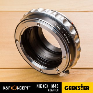 เมาท์แปลง K&amp;F Nikon G - M43 ( Nik-M43 / Olympus / Lumix Lens Adapter / Nikon F / Ai / Ais / G / KF )