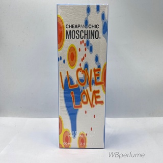 น้ำหอม แท้100% Moschino I love love edt 100ml