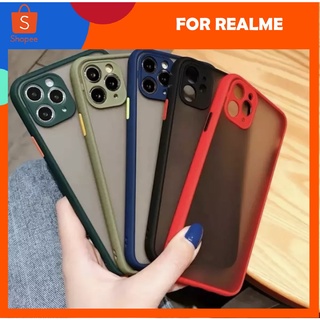 เคสขอบสี Realme C11 2021 Realme C21Y  Realme C35 เคสเรียลมี เคสกันกระแทก