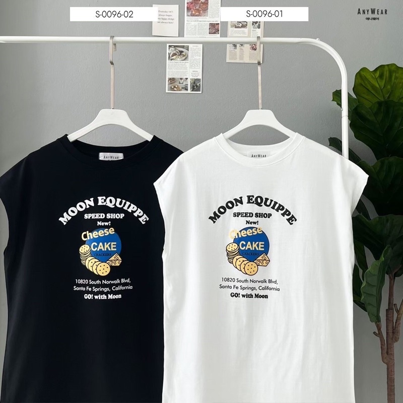 ✔️พร้อมส่ง✔️  เสื้อแขนกุดโอเวอไซส์ ทรงแขนล้ำ ใส่สบาย cotton100% ราคา ถูกที่สุด ดีลบีเคเค แกลเลอรีภาพที่ 7