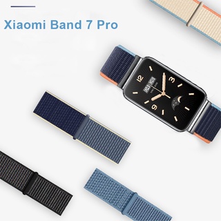 เคสนาฬิกาข้อมือไนล่อน พร้อมสายคล้อง สําหรับ xiaomi band 7 Pro xiaomi Mi band 7pro