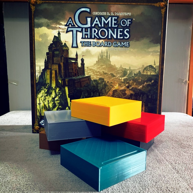 [Plastic] A Game of Throne The Board Game [TH/EN]: Player Board - ชุดอัพเกรดบอร์ดผู้เล่นสำหรับบอร์ดเกม