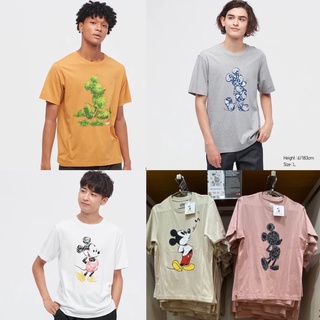 MADday - UNIQLO แท้💯 เสื้อยืด Mickey Stand UT คอกลม แขนสั้น