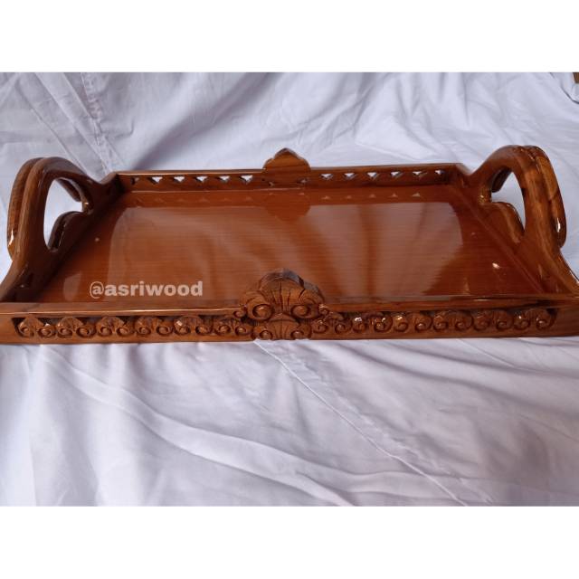 WOODEN TRAY // WOODEN TRAY // WOODEN PLATE // CARVED WOODEN TRAY