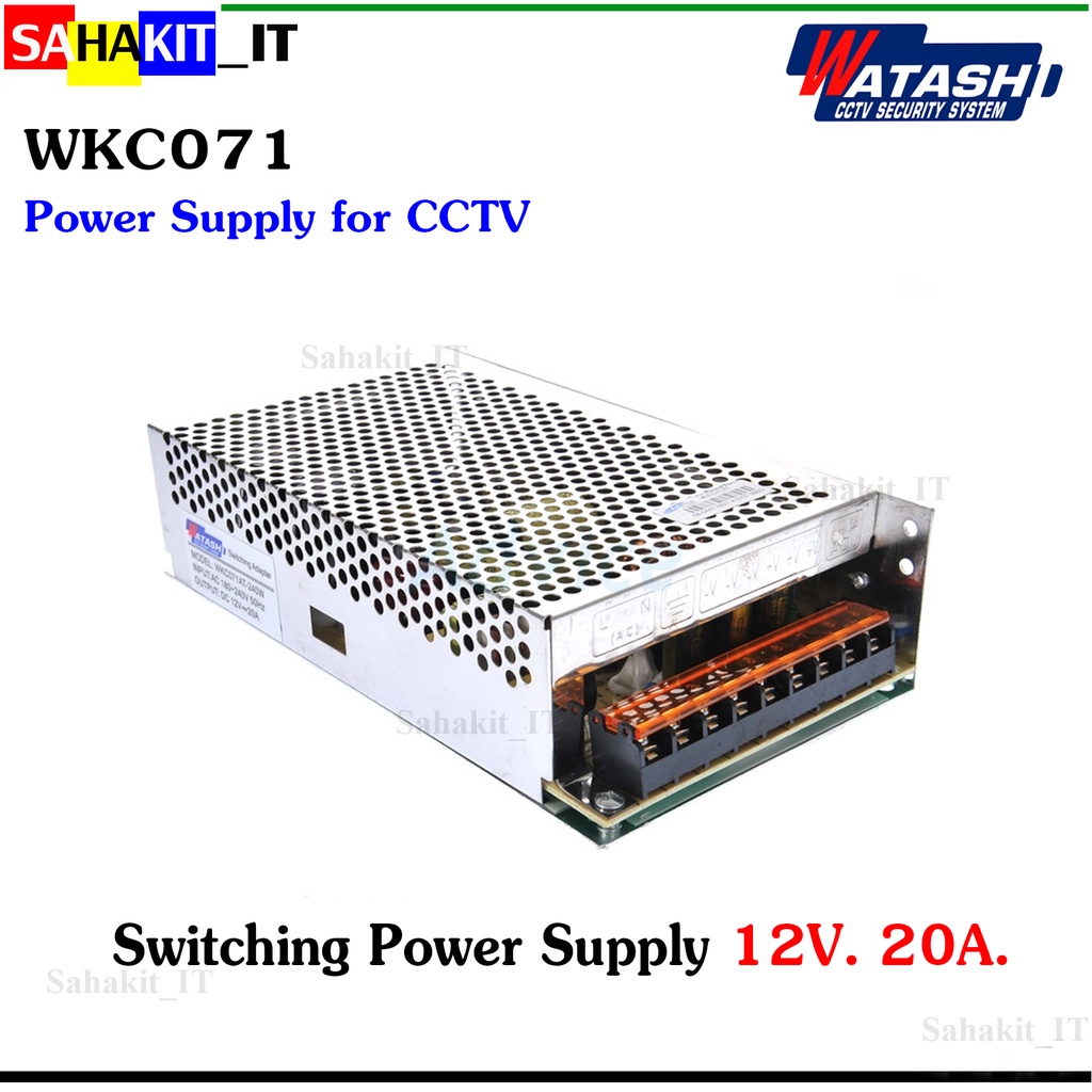 สวิทชิ่ง เพาวเวอร์ ซัพพลาย Switching power supply 12V หม้อแปลงไฟหม้อแปลงไฟ​ WKC071
