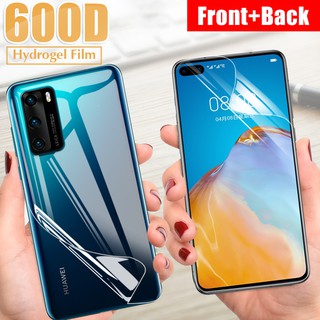 ฟิล์มกันรอย ด้านหน้าและหลัง แบบเต็มจอ สำหรับ Huawei P30 P40 Nova 5T 7i 7 SE Y9 Prime 2019 Y6P Y5P