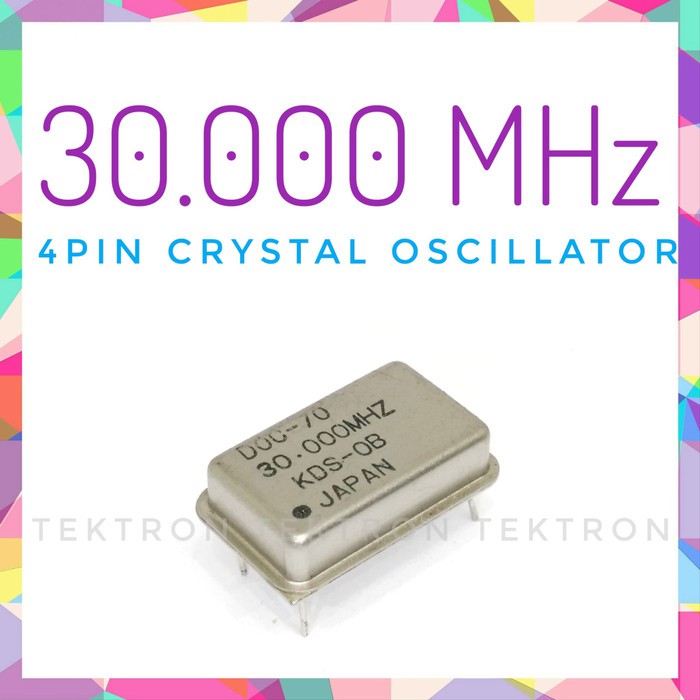Crystal Oscilator 4pin 30MHz xtal Crystal osilator