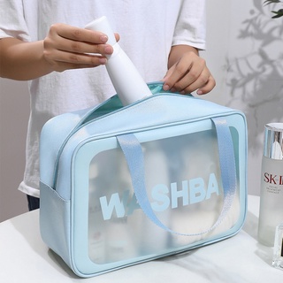 New Product Pu Waterproof Cosmetic Bag Large Capacity Portable Portable Toilet Bag Travel Toiletry Multifunctional Storage Bag