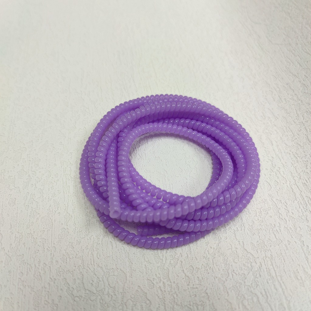 ตัวถนอมสายชาร์จ USB TPU แบบเกลียว หลากสี DIY - รูปที่ 5