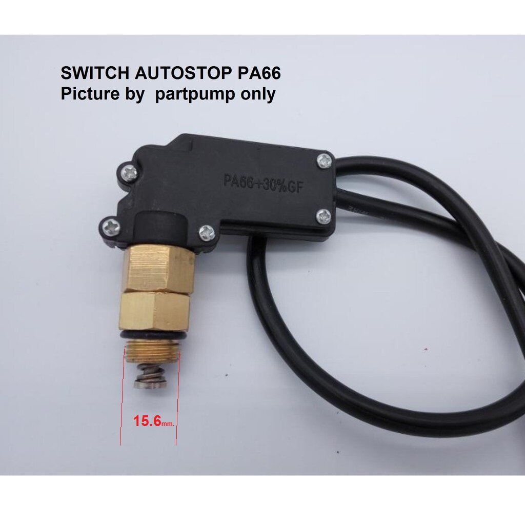 สวิทช์ ออโต้สต๊อป อะไหล่เครื่องฉีดน้ำแรงดันสูง QL-280380 (เกลียว 15.8mm)