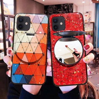 เคส-Vivo Y15S Y15A V23E Y33S Y21 Y72 Y31 V20 pro Y12S Y20 Y30 Y50 V17 V19 S1 Pro Y11 Y12 Y15 V11i V9 V7Plus Y91C Y93 Y95 V15 V17Pro Y71 Marble Makeup Mirror | DK