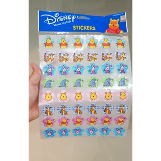 Sticker Pooh 🐻 สติ๊กเกอร์ Disney Winnie the Pooh ขนาดใหญ่ A4