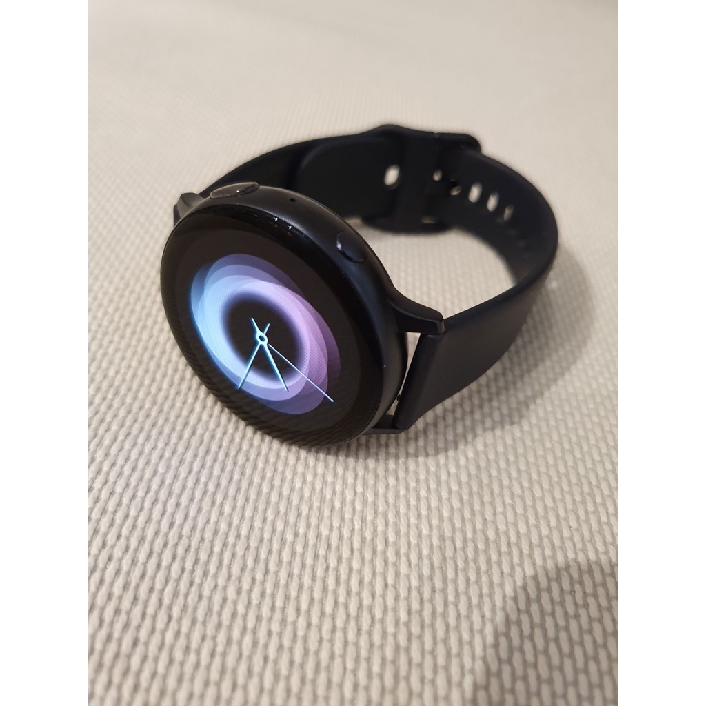 Samsung Galaxy Watch Active 2 สีดำ 44mm (ส่งฟรี สภาพดีมาก แถมสายนาฬิกา สายชาร์จแท้)