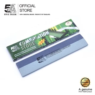 หินลับมีดกรีดยาง ตรา 5เสือ Five Tiger 7 นิ่ว 2in1 ตราห้าเสือ ของแท้100% จากโรงงานผลิต