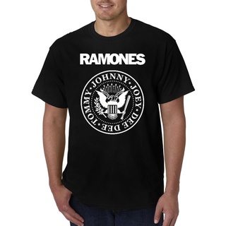 [S-5XL]เสื้อยืดลําลอง ลายวง Ramones 2 เข้ากับทุกการแต่งกาย สําหรับผู้ชาย 946481