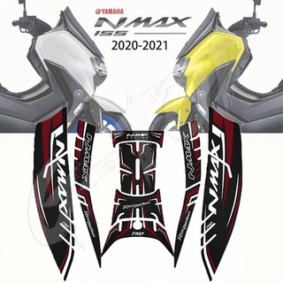 สติกเกอร์กันลอย ลายนูน สําหรับติดตกแต่งถังนน้ำมัน Yamaha All New Nmax 2020 - 2021  MT97