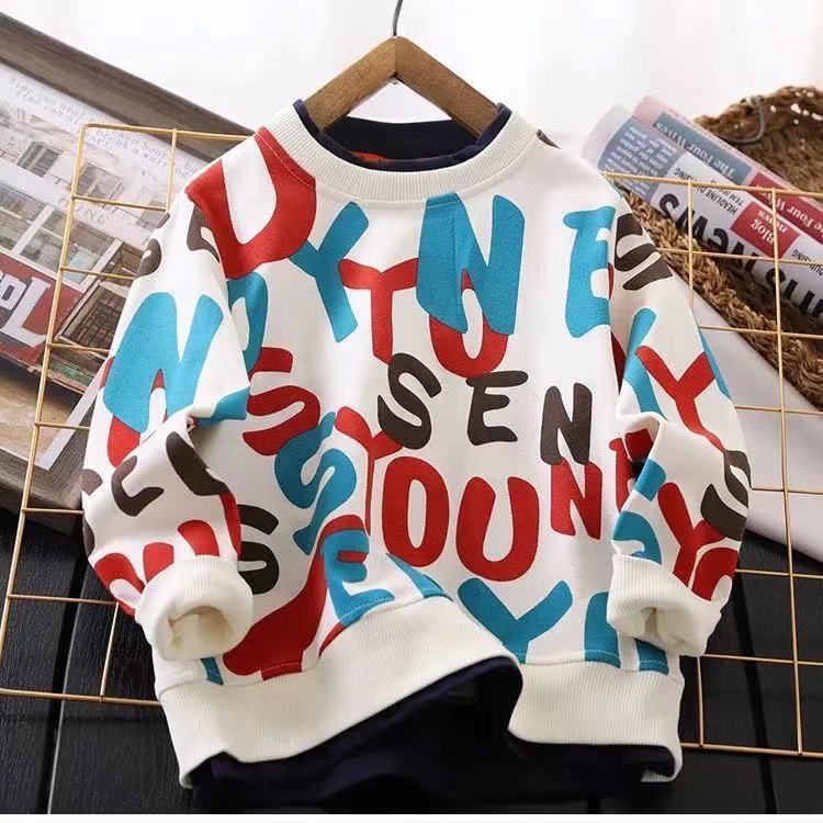 เสื้อยืดเด็ก- เสื้อสเวตเตอร์เด็กผู้ชาย
