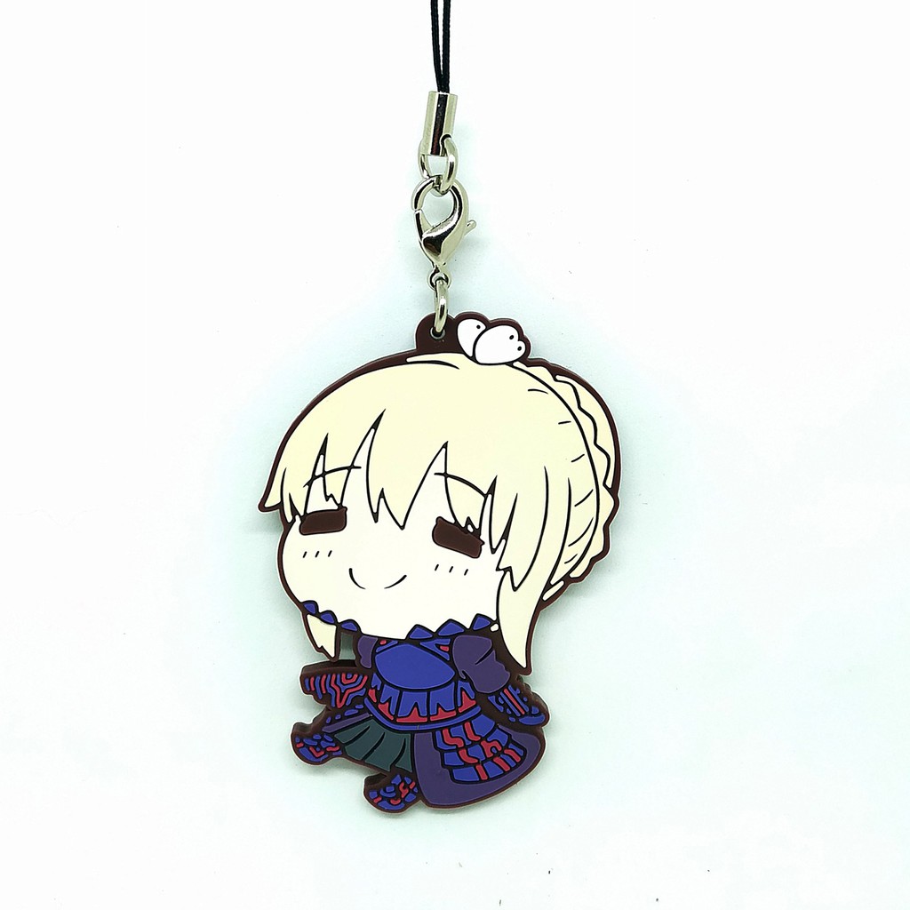 Ichiban Kuji Fate/Stay Night [Heaven's Feel]: Nimoji Series Poya Saber Alter Rubber Strap