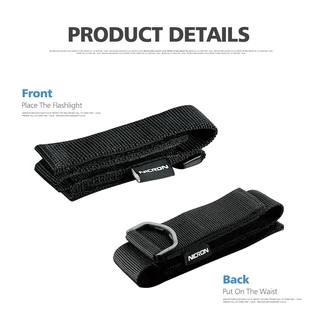 Nicron pouch flashlight bag use for B74e/H10R/B74/B74camo/B74uv/F51 place flashlights NRB-Bag FB-01