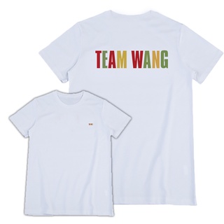 ถูกสุดๆเสื้อทีมวัง TEAM WANG *  Christmas เสื้อยืดผ้า Cotton 100%  JACKSON WANG GOT7 เนื้อผ้านุ่มรหัสเต็ม