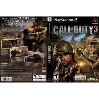 CALL OF DUTY 3 (Standard Edition) [PS2 US : DVD5 1 Disc]