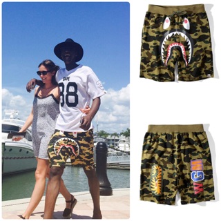 ⭐️BAPE shark shorts casual pants summer camouflage