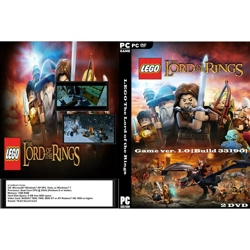 แผ่นเกมส์ PC LEGO The Lord of the Rings (2DVD)