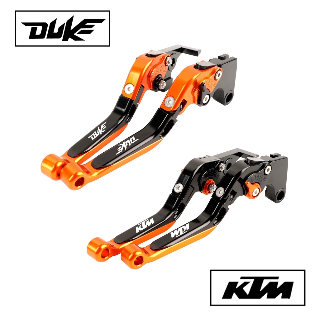 สําหรับ KTM390 DUKE390 KTM125 KTM200 RC390 รถจักรยานยนต์ปรับพับขยายได้คลัทช์เบรคแบบพับได้