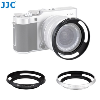 JJC LH-XF1545 เลนส์ฮูดโลหะสำหรับ Fujinon XC15-45mm F3.5-5.6 OIS PZ เลนส์ของ Fuji Fujifilm X-T30 X-T20 X-T10 X-A5 X-A7 X-T200 และกล้องอื่นๆ