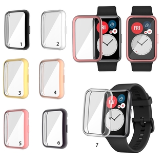 เคส TPU Screen Protector Cover สำหรับ Huawei Watch Fit