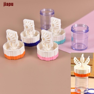 Jiapu ใหม่ล่าสุด พลาสติก แมนนวล ทําความสะอาดเลนส์ เคสคอนแทคเลนส์ เครื่องซักผ้า