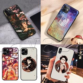 เคสโทรศัพท์มือถือสไตล์ญี่ปุ่นเคสโทรศัพท์มือถือลายการ์ตูน Attack On Titan สําหรับ Iphone 11 Pro Xs Max Xr X 8 7 6 S Plus