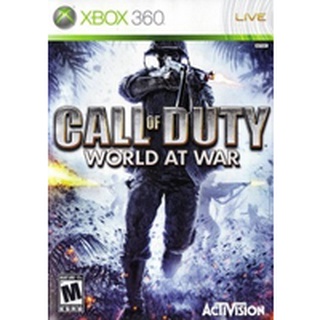 Call of Duty World At War xbox360 [Region Free] แผ่นXbox360 แผ่นไรท์เล่นได้กับเครื่องที่แปลงระบบ