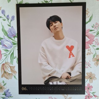 [แท้/พร้อมส่ง] หน้า​ปฏิทิน​ตั้งโต๊ะแบ่งขาย คิมนัมกิล Kim Nam Gil 2021 Seasons Greetings Desk Calendar