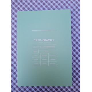 [พร้อมส่ง] ไดอารี่ Cravity 2021 Seasons Greetings Cafe Cravity Coffee &amp; Flower Diary Planner