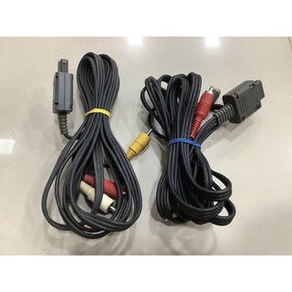 AV S-Video Cable แท้ Nintendo สำหรับเครื่อง FC AV, SFC, N64, GC สาย เอวี Super Famicom, N64, Gamecube