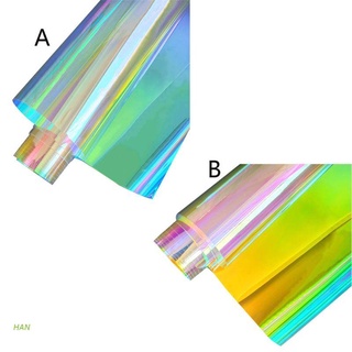 Han กระดาษกระจกสะท้อนแสง เอฟเฟค Ab สําหรับทําเครื่องประดับ