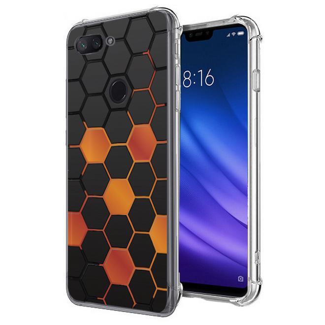 เคส สำหรับ Xiaomi Mi 8 Lite Polygon Series 3D Anti-Shock Protection TPU Case [PG002]