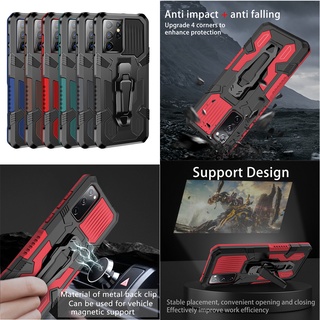 New Heavy Duty Shockproof Armor Protective Case For Samsung Galaxy A03S A02S A12 M12 A22 M32 A32 A42 A52 A52S A72 5G M31 M21 M51 Belt Clip Kickstand Back Cover Anti-knock