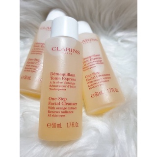 CLARINS One Step Facial Cleanser With orange extract 50ml. ของแท้100%