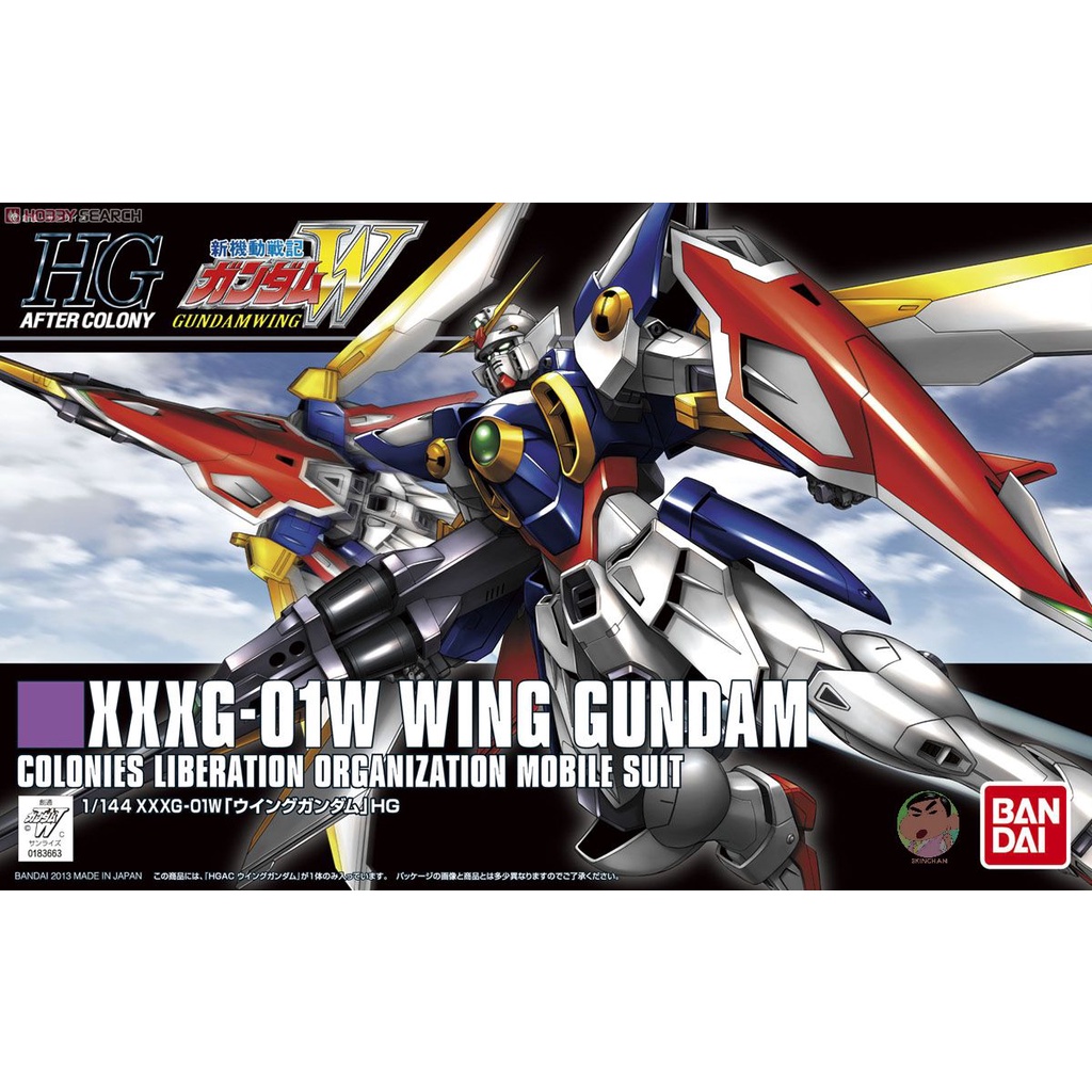 BANDAI Gundam HGAC 162 1/144 WING Gundam Model Kit
